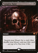 Vampiric Tutor (Extended Art) (CMR-656) [Commander Legends] Foil