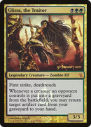 Glissa, the Traitor (PRE-096) [Mirrodin Besieged Promos] Foil