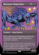 Ravenous Chupacabra (SLD-305) (Borderless) [Secret Lair Drop] Etched Foil