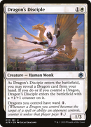 Dragon's Disciple (AFR-013) [Adventures in the Forgotten Realms] Foil