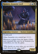 Ramses, Assassin Lord (DMC-039) [Dominaria United Commander] Foil
