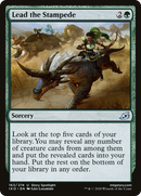 Lead the Stampede (IKO-163) [Ikoria: Lair of Behemoths] Foil