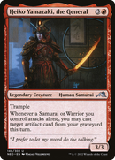 Heiko Yamazaki, the General (NEO-146) [Kamigawa: Neon Dynasty]