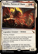 Rakdos, Patron of Chaos (Showcase) (MKM-369) [Murders at Karlov Manor]