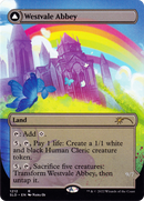 Westvale Abbey (Display Commander) - Thick Stock (SLD-1212) (Borderless) [Secret Lair Drop]