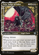 Firja, Judge of Valor (Showcase) (KHM-322) [Kaldheim] Foil
