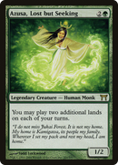 Azusa, Lost but Seeking (CHK-201) [Champions of Kamigawa] Foil