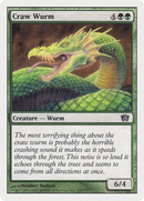 Craw Wurm (8ED-239) [8th Edition]