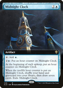 Midnight Clock (Extended Art) (ELD-346) [Throne of Eldraine] Foil