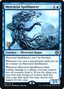 Mercurial Spelldancer (PRE-061) [Phyrexia: All Will Be One Promos] Foil
