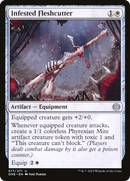 Infested Fleshcutter (ONE-017) [Phyrexia: All Will Be One] Foil