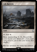 Ash Barrens (Surge Foil) (PIP-781) [Fallout] Foil