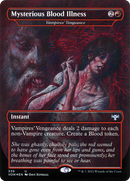Mysterious Blood Illness - Vampires' Vengeance (VOW-339) (Borderless) [Innistrad: Crimson Vow] Foil