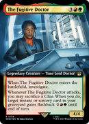 The Fugitive Doctor (Extended Art) (Surge Foil) (WHO-1008) [Doctor Who] Foil