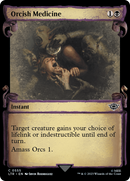 Orcish Medicine (Showcase Scrolls) (LTR-555) [The Lord of the Rings: Tales of Middle-earth] Foil