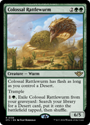 Colossal Rattlewurm (PPOTJ-159) [Promo Pack: Outlaws of Thunder Junction Promos] Foil