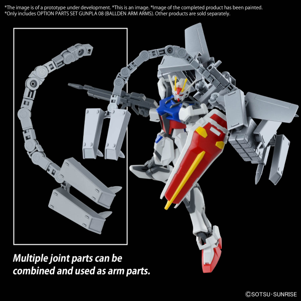 Gundam Option Parts: 08 Ballden Arm Arms [Sep 2024]