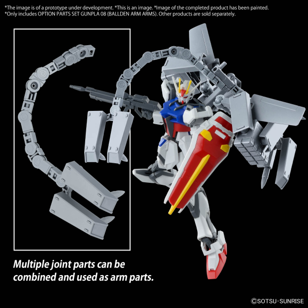 Gundam Option Parts: 08 Ballden Arm Arms