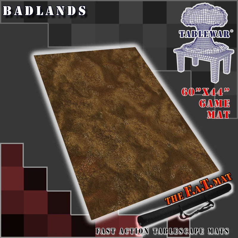 F.A.T. Mats: 'Badlands' 44x60 Gaming Mat