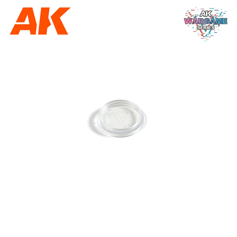 AK1112: 25mm Clear Hollow Bases (10)