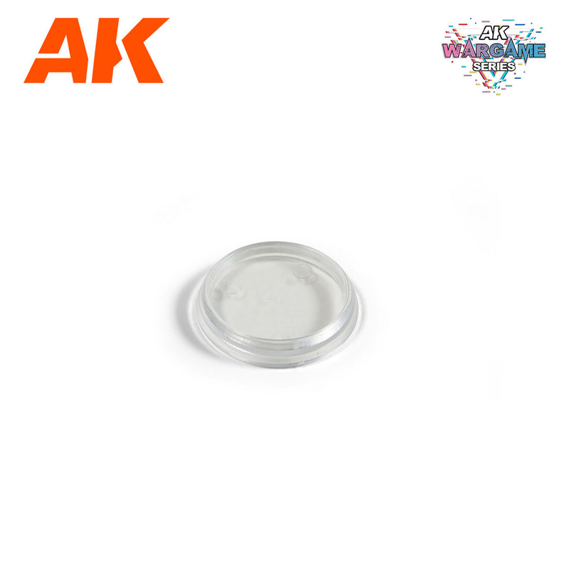 AK1113: 32mm Clear Hollow Bases (10)