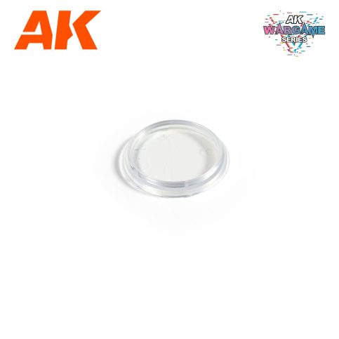 AK1114: 40mm Clear Hollow Bases (5)