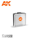 AK Interactive 3rd Gen Acrylics Briefcase (100 Colors)