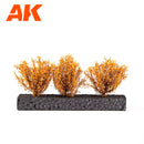 AK8217: Bushes 4-5 cm - Dark Yellow