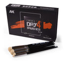 AK9300: 4 Dry Brush Set