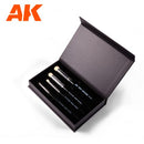 AK9300: 4 Dry Brush Set