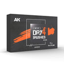 AK9300: 4 Dry Brush Set