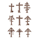 AK Interactive: Wood Crosses - Basing Bits