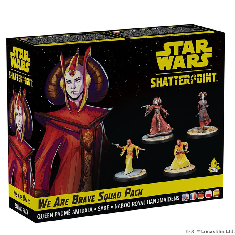 Star Wars Shatterpoint: We Are Brave - Queen Padme Amidala Squad Pack