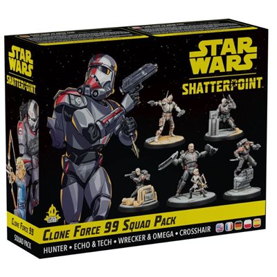 Star Wars Shatterpoint: Clone Force 99 Squad Pack - The Bad Batch