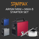 Sparmax: ARISM Mini Kit (MAX-3 Airbrush + ARISM Mini + SCP-700 Cleaning Pot)