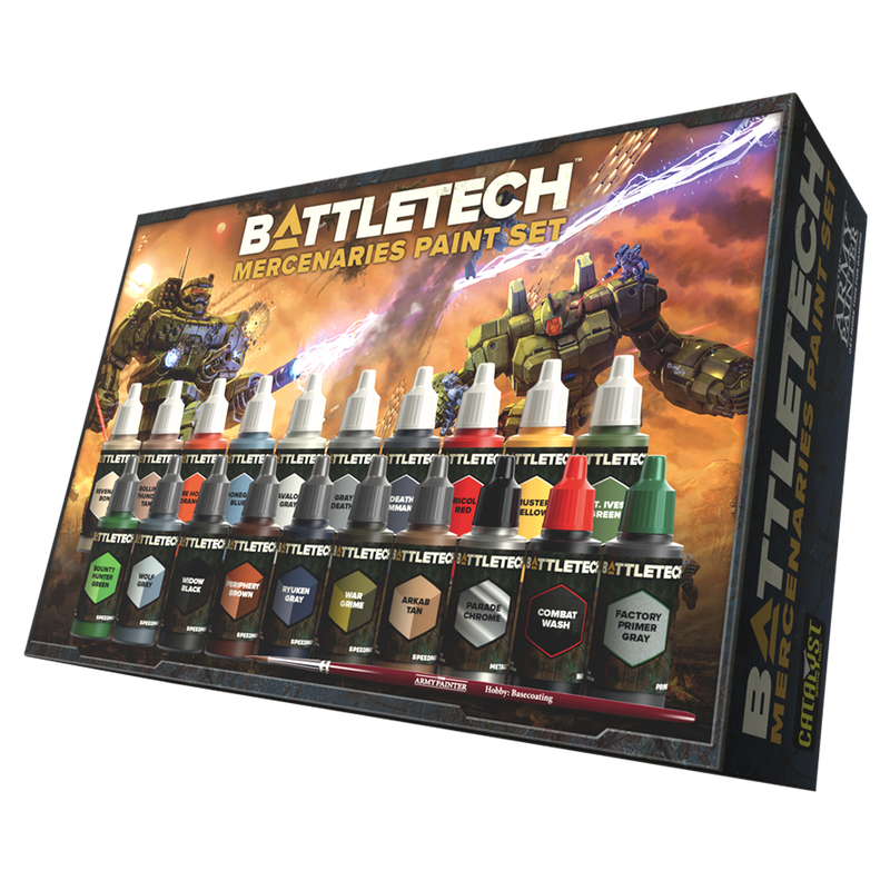 Army Painter: Battletech Mercenaries Paint Set