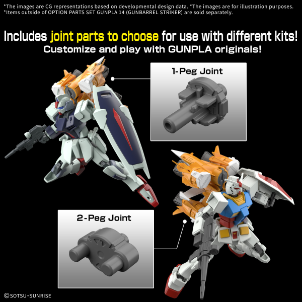 Gundam Option Parts: 14 Gunbarrel Striker [Mar 2025]