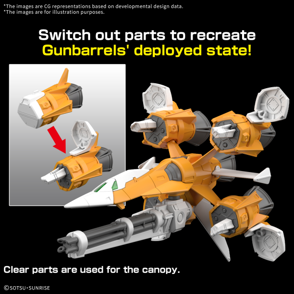 Gundam Option Parts: 14 Gunbarrel Striker [Mar 2025]