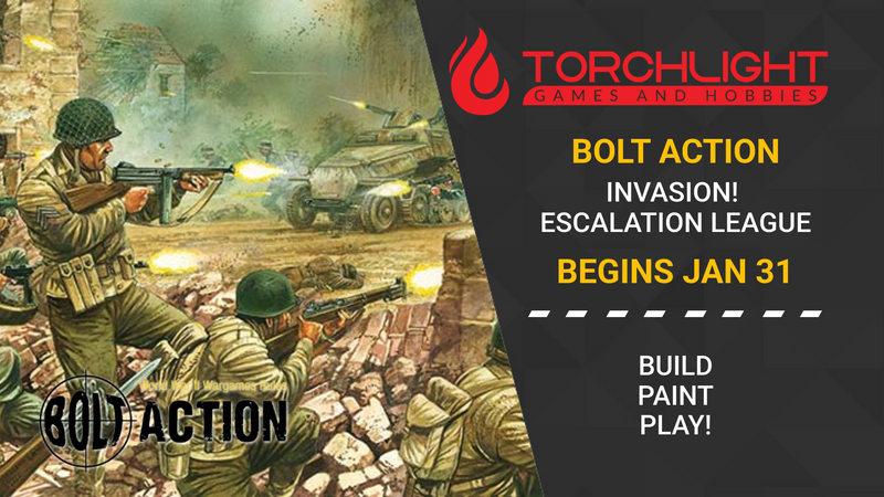 Bolt Action: Invasion! Escalation League Ticket [Begins Jan 31, 2025]