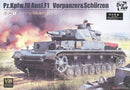Border Model: 1/35 Pz.Kpfw. IV Ausf. F1 Vorpanzer & Schürzen