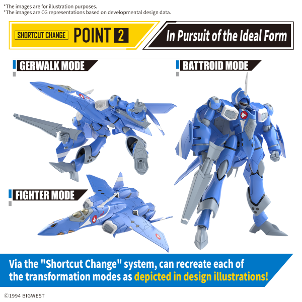 Macross: HG VF-22S Sturmvogel II (Maximilian Jenius Use) [Apr 2025]