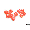 Chessex Dice: Festive Dahila/White 12d6