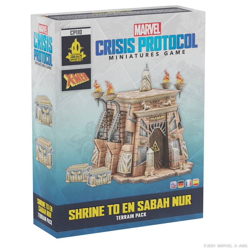 Marvel Crisis Protocol: Shrine To En Sabah Nur Terrain Pack