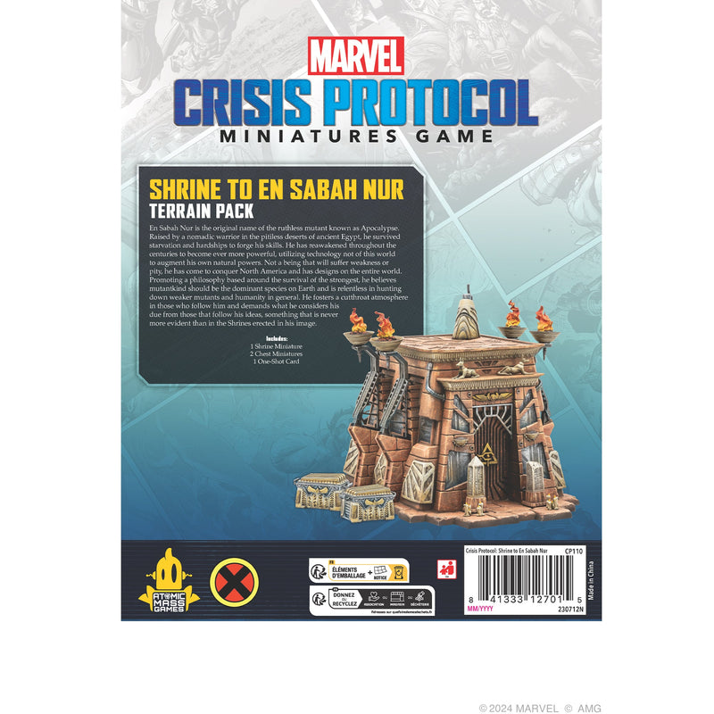 Marvel Crisis Protocol: Shrine To En Sabah Nur Terrain Pack