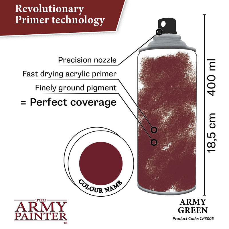 Army Painter Sprays: Army Green