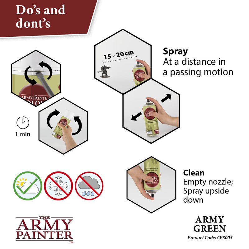 Army Painter Sprays: Uniform Grey