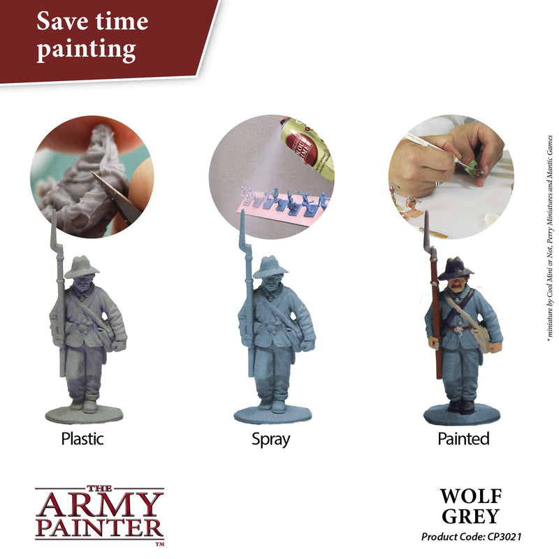 Army Painter Sprays: Wolf Grey