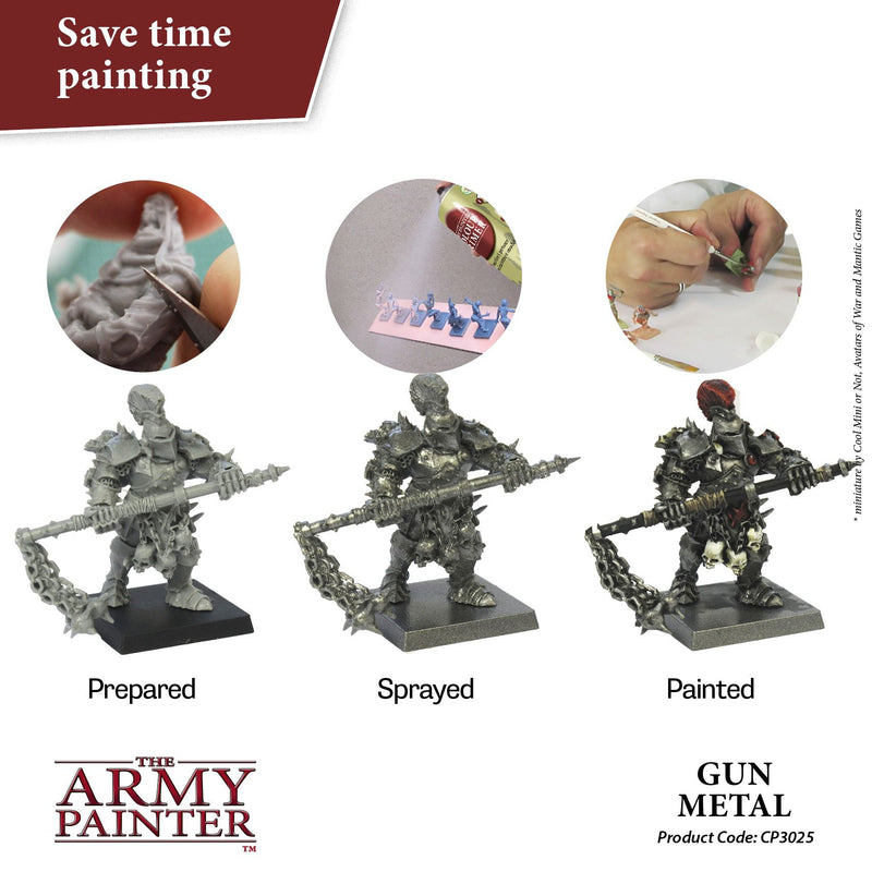 Army Painter Sprays: Gun Metal