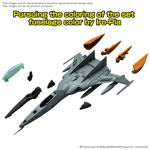 Star Blazers: DX Type 1 Space Fighter Cosmo Tiger II [May 2025]