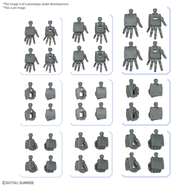 Gundam Option Parts: 03 Build Hands Edge